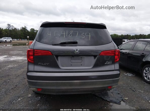 5FNYF5H55HB033782 2017 HONDA PILOT Gray 