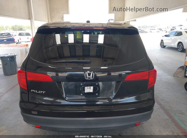 5FNYF5H55HB038514 2017 HONDA PILOT Черный 