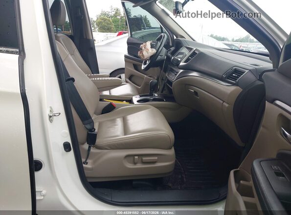 5FNYF5H55JB002327 2018 HONDA PILOT White Սալոնի դիմացի տեսք