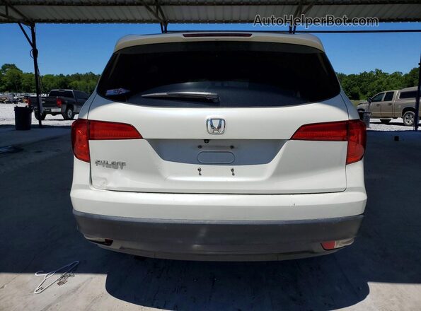 5FNYF5H55JB031164 2018 HONDA PILOT White Vista trasera