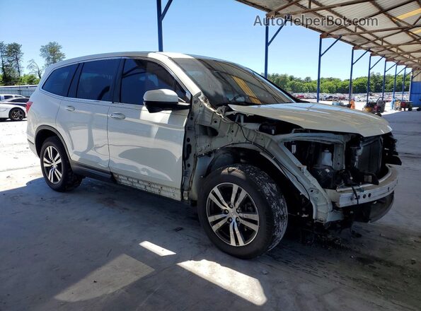 5FNYF5H55JB031164 2018 HONDA PILOT White Delantero derecho