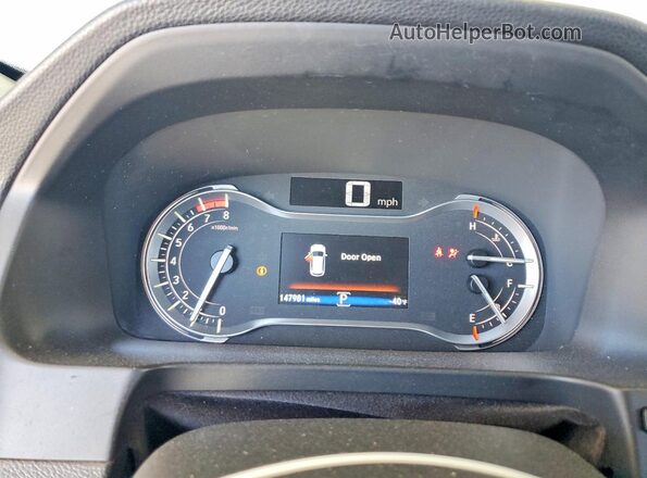 5FNYF5H55JB031164 2018 HONDA PILOT White Vista del cuadro de instrumentos
