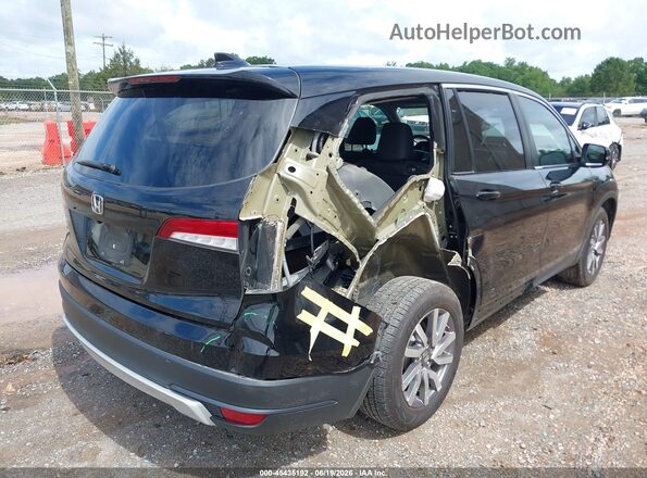 5FNYF5H55LB007756 2020 HONDA PILOT Black Հետևի աջ