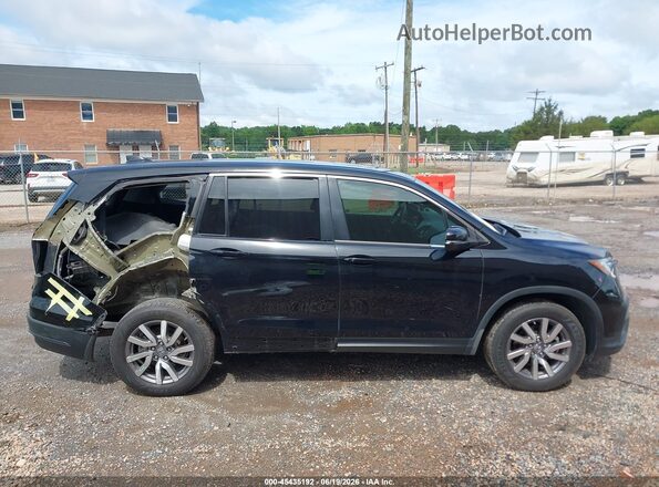 5FNYF5H55LB007756 2020 HONDA PILOT Black Սալոնի հետևի տեսք