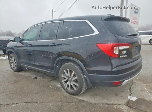 5FNYF5H55LB013640 2020 HONDA PILOT Черный Задняя левая четверть