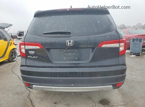 5FNYF5H55LB013640 2020 HONDA PILOT Черный Вид сзади