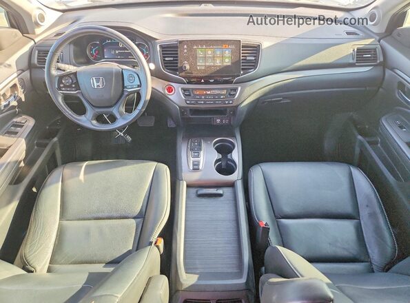 5FNYF5H55MB021044 2021 HONDA PILOT White Widok deski rozdzielczej