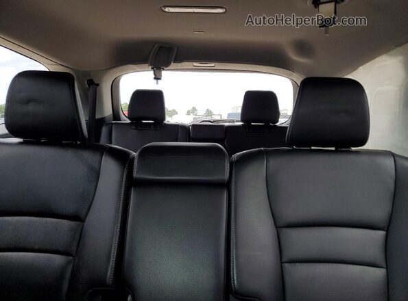 5FNYF5H56KB030221 2019 HONDA PILOT Black Rear seats view