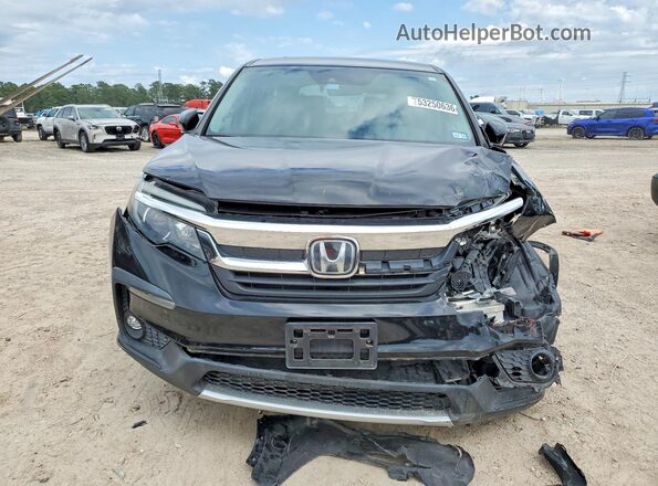 5FNYF5H56KB030221 2019 HONDA PILOT Black Front view