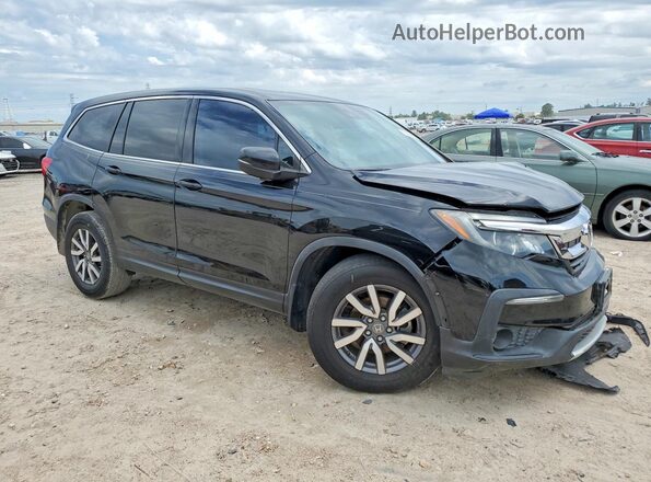 5FNYF5H56KB030221 2019 HONDA PILOT Black Front right