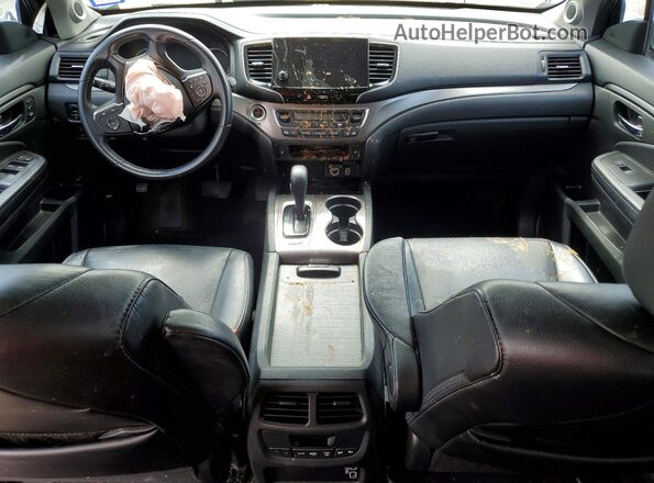 5FNYF5H56KB030221 2019 HONDA PILOT Black Dashboard view