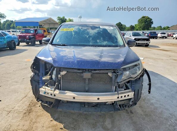 5FNYF5H56KB036553 2019 HONDA PILOT Blue Vista frontal