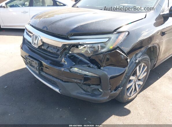 5FNYF5H56LB018510 2020 HONDA PILOT Black Front view