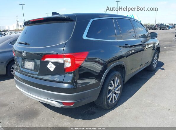 5FNYF5H56LB018510 2020 HONDA PILOT Black Rear right