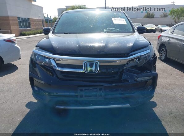 5FNYF5H56LB018510 2020 HONDA PILOT Black Dashboard view
