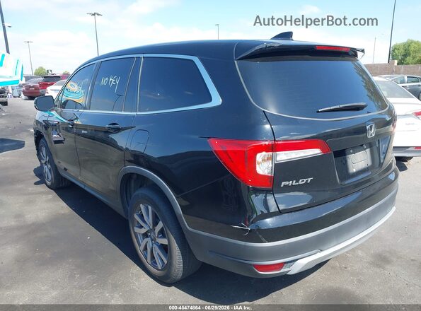 5FNYF5H56LB018510 2020 HONDA PILOT Black Rear left
