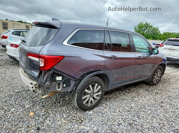 5FNYF5H56MB033316 2021 HONDA PILOT Charcoal Задня права чверть