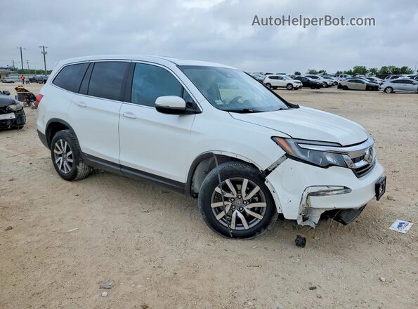5FNYF5H56MB039570 2021 HONDA PILOT White Передня права чверть