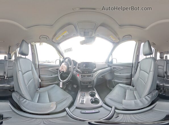 5FNYF5H56MB039570 2021 HONDA PILOT White Вид наклейки з VIN-кодом