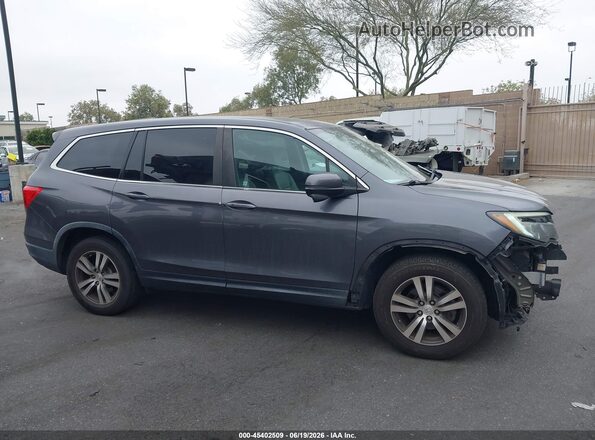 5FNYF5H57HB037784 2017 HONDA PILOT Серый Панорамный вид салона 360°
