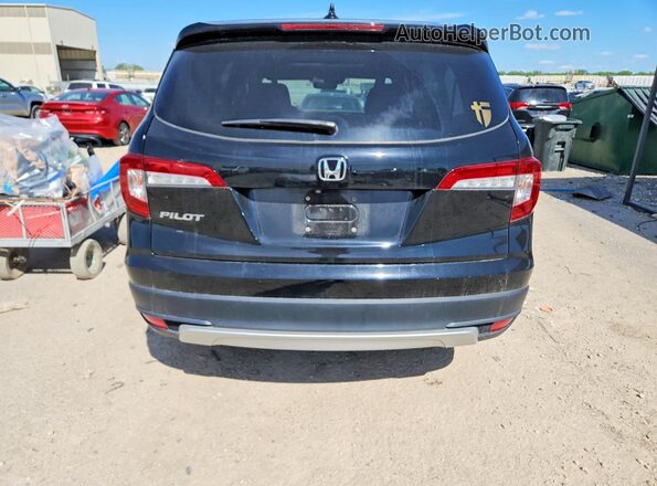 5FNYF5H57KB035752 2019 HONDA PILOT Синий Вид сзади