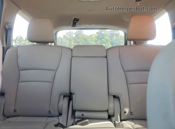 5FNYF5H57LB008715 2020 HONDA PILOT Silver Rear seats view