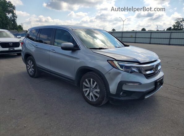 5FNYF5H57LB008715 2020 HONDA PILOT Silver Front right