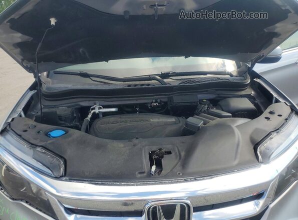 5FNYF5H57LB008715 2020 HONDA PILOT Silver Engine compartment view