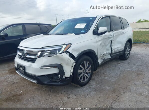 5FNYF5H57LB020489 2020 HONDA PILOT White Przód lewy