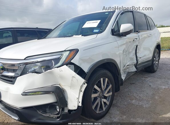 5FNYF5H57LB020489 2020 HONDA PILOT White Widok z przodu