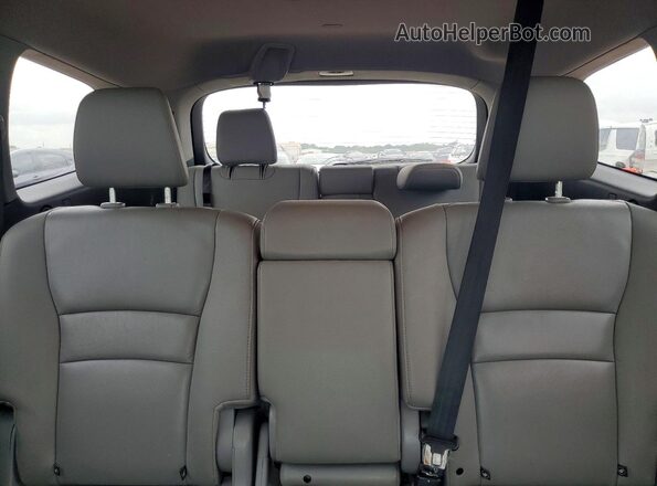5FNYF5H57MB011227 2021 HONDA PILOT Silver Rear seats view