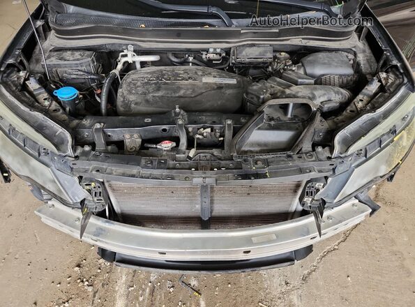 5FNYF5H58JB020000 2018 HONDA PILOT Black Вид підкапотного простору