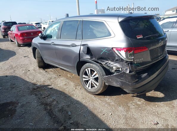 5FNYF5H58JB030865 2018 HONDA PILOT Серый Задняя левая четверть