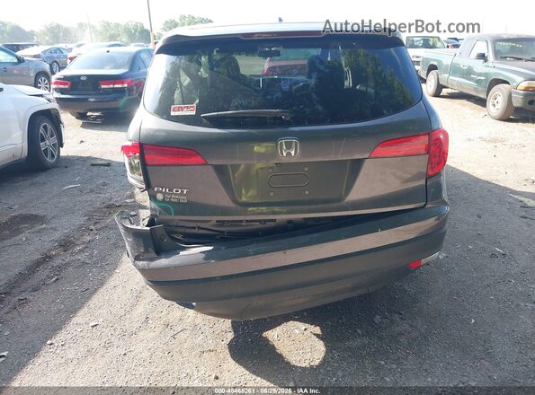 5FNYF5H58JB030865 2018 HONDA PILOT Серый 