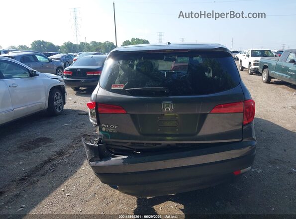 5FNYF5H58JB030865 2018 HONDA PILOT Серый 