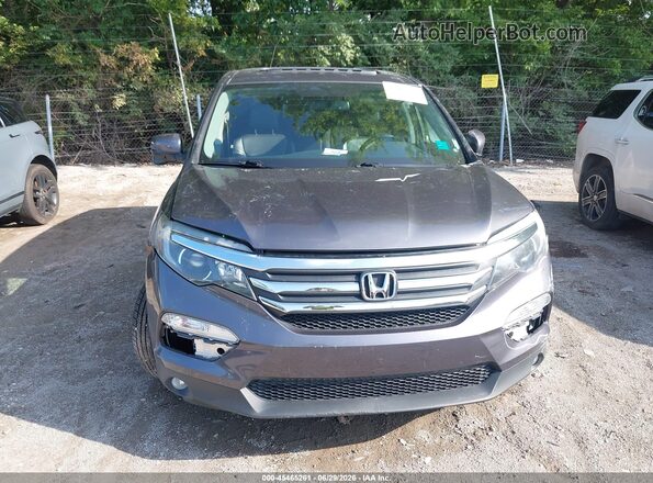 5FNYF5H58JB030865 2018 HONDA PILOT Серый 