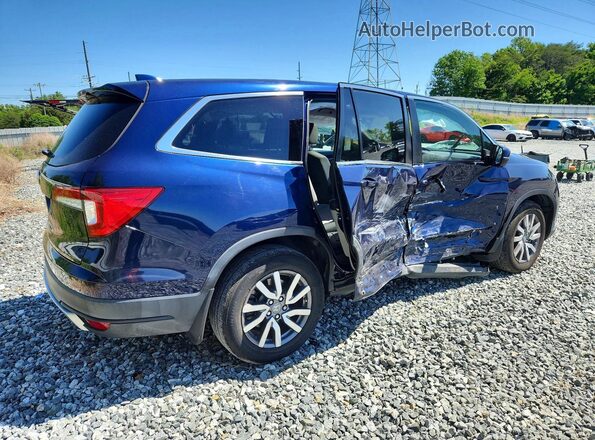 5FNYF5H58LB007010 2020 HONDA PILOT Blue Trasero derecho