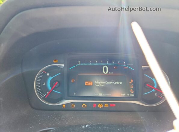 5FNYF5H58LB007010 2020 HONDA PILOT Blue Vista del cuadro de instrumentos