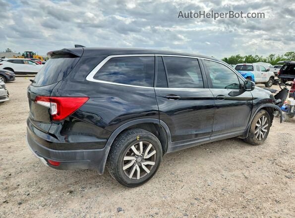 5FNYF5H58LB020372 2020 HONDA PILOT Black Trasero derecho