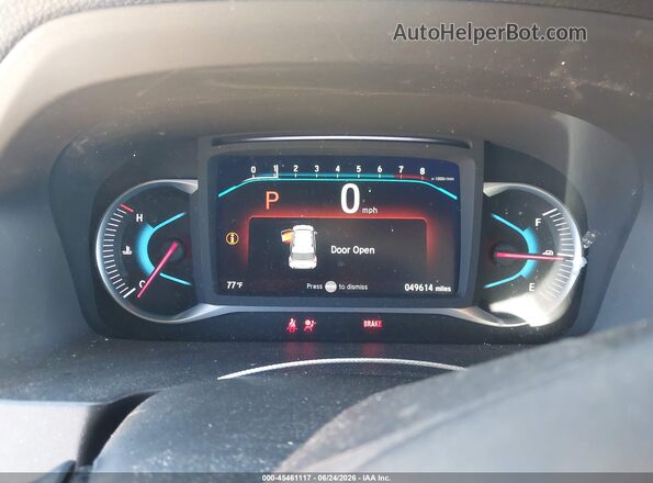 5FNYF5H58MB046178 2021 HONDA PILOT Gray Widok tylnych siedzeń