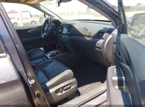 5FNYF5H58MB046178 2021 HONDA PILOT Gray Widok wnętrza z przodu