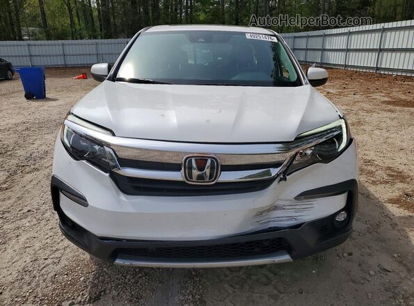 5FNYF5H58NB035845 2022 HONDA PILOT White Vista frontal