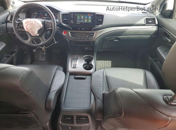 5FNYF5H58NB035845 2022 HONDA PILOT White Vista del salpicadero