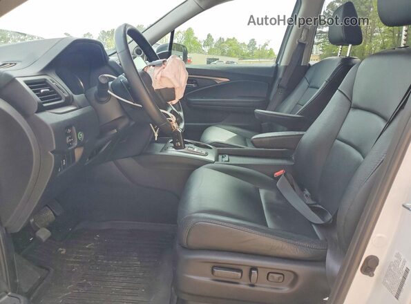 5FNYF5H58NB035845 2022 HONDA PILOT White Vista interior delantera