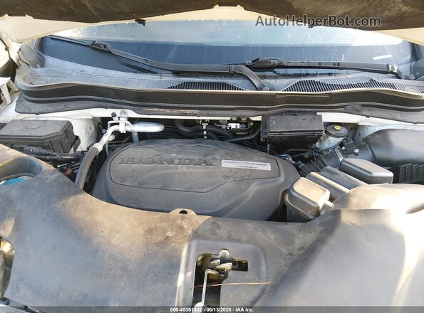 5FNYF5H59JB000290 2018 HONDA PILOT Белый Вид сзади