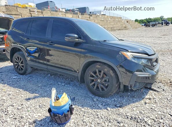 5FNYF5H59LB027329 2020 HONDA PILOT Black Delantero derecho