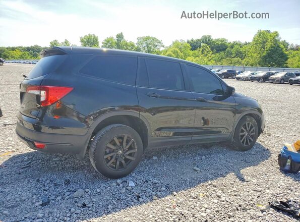 5FNYF5H59LB027329 2020 HONDA PILOT Black Trasero derecho