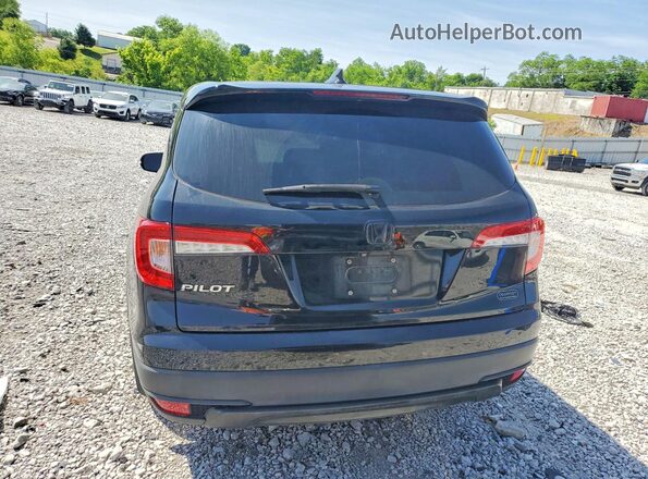 5FNYF5H59LB027329 2020 HONDA PILOT Black Vista trasera