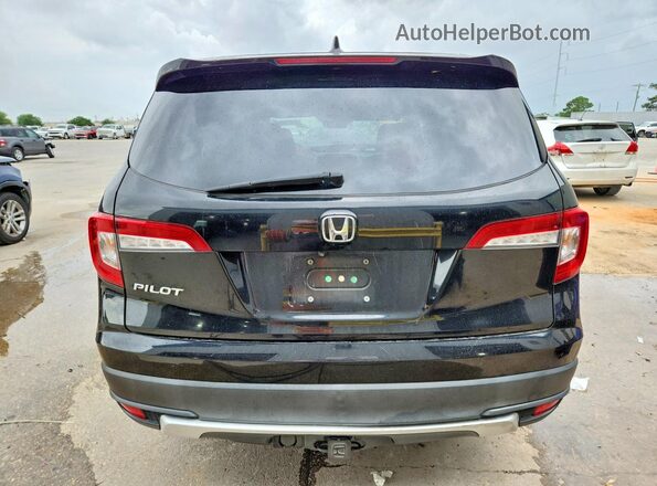 5FNYF5H59MB044732 2021 HONDA PILOT Black Հետևի տեսք