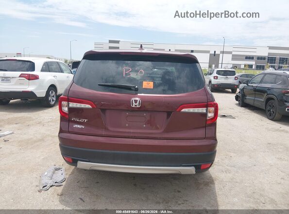 5FNYF5H5XKB017780 2019 HONDA PILOT Красный 